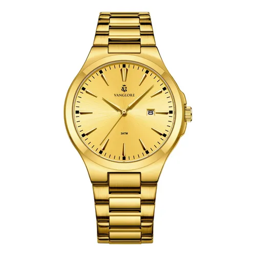 Reloj dorado hombre mercadolibre clearance