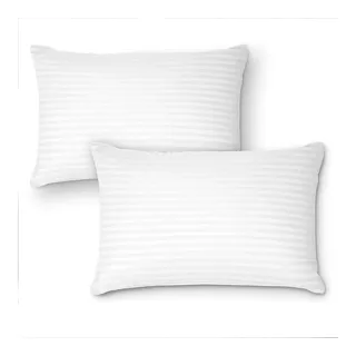 Set X2 Almohadas 70x50 Microfibra Suave Linea Hotel Confort