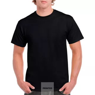 Polera Hombre Algodón Manga Corta