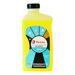 Liquido Refrigerante Total Glacelf Supra Amarillo 1 Litro