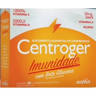 Centroger Imunidade Suplemento Alimentar 30 Comp