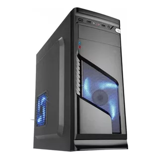 Gabinete Gamer K-mex Solid Snake Cg-02r6 Sem Fonte Cor Preto