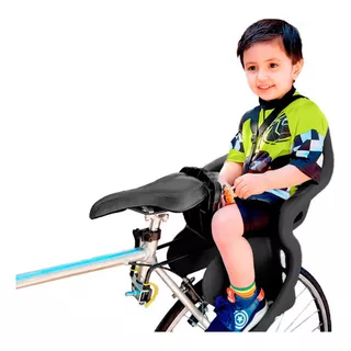 Cadeirinha Traseira Kalf Para Bicicleta Kid Bike Preta Cor Preto