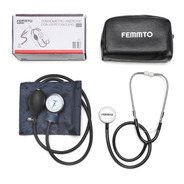 Tensiometro Manual Aneroide Con Estetoscopio Enfermería Kit 