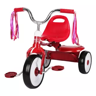 Triciclo Apache Lila Con Cajuela Rojo