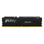 Memoria RAM Fury Beast DDR5 gamer color negro 16GB 1 Kingston KF548C38BB-16