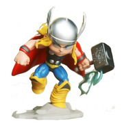 Muñeco Thor Figura Avengers Para Pintar Chibi Coleccion