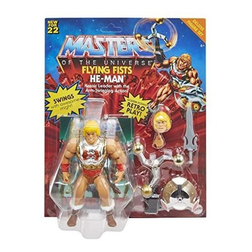 Los amos del universo He-man Punho Boleador - Hdt22 Mattel