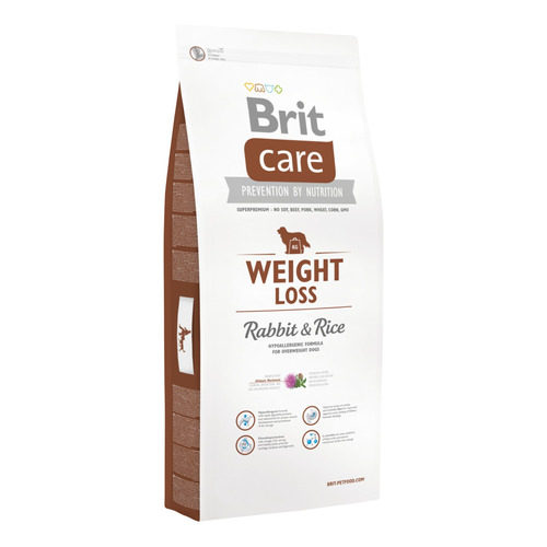 Alimento Brit Care Special Weight Loss para perro todos los tamaños sabor conejo y arroz en bolsa de 3kg