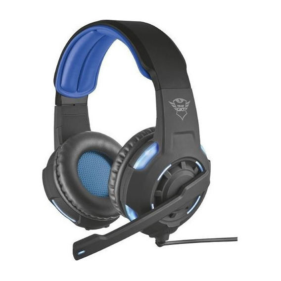 Auriculares Gamer Trust Gxt 350 Radius 7.1 Gxt 350 Negro