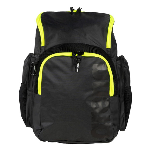 Mochila Arena Natación Spiky 3 Backpack 35 Litros Lisas Color Dark Smoke Neon Yellow (101) Diseño De La Tela 90% Poliamida | 10% Poliester