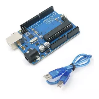 Arduino Uno R3 - Compatível + Cabo Usb 2.0 - A-b