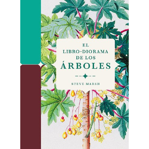 El Libro Diorama De Los Arboles, De Marsh, Steve. Editorial Folioscopio, Tapa Dura En Español