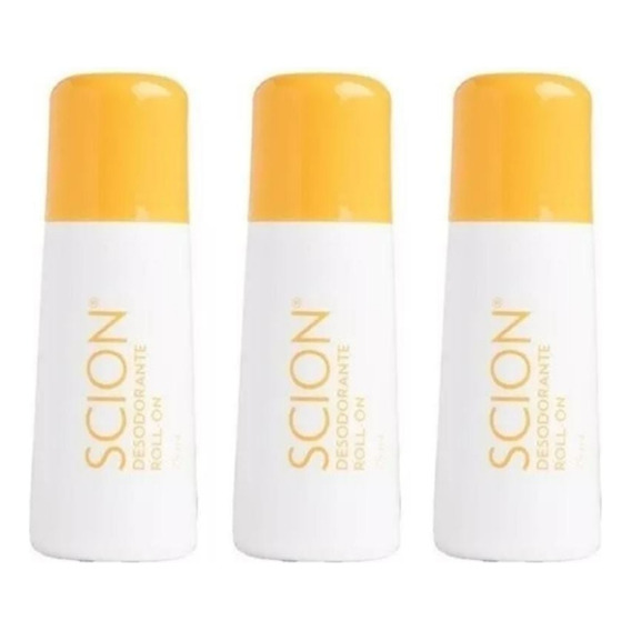 Scion Desodorante Roll-on Nuskin 3 Piezas 