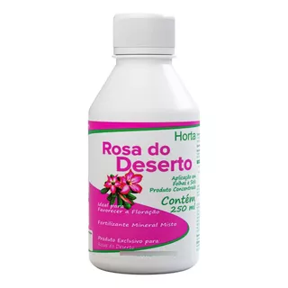 Fertilizante Adubo Rosa Do Deserto Floração Caudex 250ml