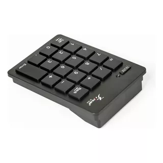 Teclado Numérico Wireless Com 20 Teclas Separadas Sem Fio Cor De Teclado Preto Idioma Português Brasil