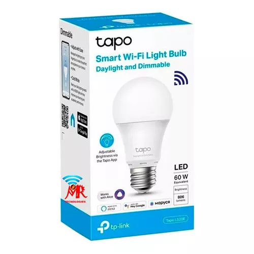 Foco Inteligente Bombilla Wi-fi Luz Diurna Tp Link Tapo L520e I Oechsle -  Oechsle