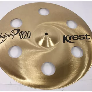 Prato Medium Crash 18 Ozone Linha Infinity Krest - Bronze