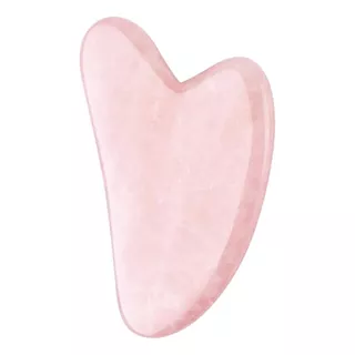 Placa Gua Sha Quartzo Massagem Facial Corporal Pedra Natural