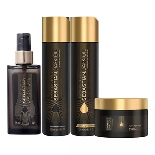 Sebastian Dark Oil Shampoo + Cond + Mascara + Oleo 90ml