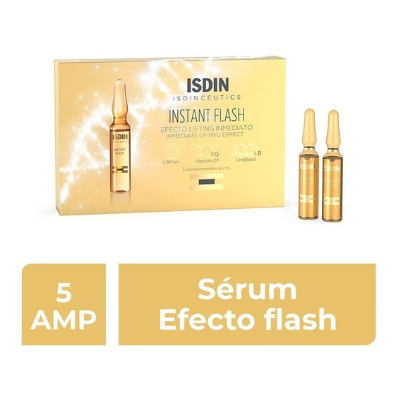 Isdinceutics Instant Flash Ampollas Efecto Lifting X 5 Un