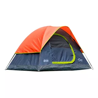 Carpa Camping Doble Tendido 6 Personas Tienda De Campaña Dom