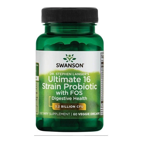 Probiotics Dr. Langer's 16 Strain | 60 Vcaps | Swanson