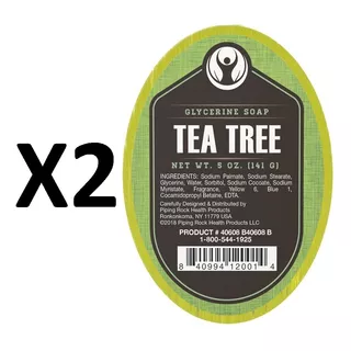 Jabón Tea Tree Oil Limpieza Acne Aceite Árbol Te X2 Und Impo