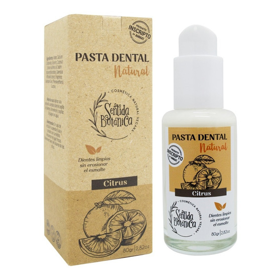 Sentida Botánica Pasta Dientes Dental Citrus Natural Local