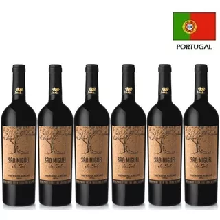 Vinho Tinto Português São Miguel Do Sul Alentejano Caixa C 6