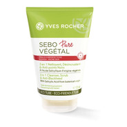 Sebo Pure Vegetal Limpiador 3 En 1 Anti-acne Yves Rocher
