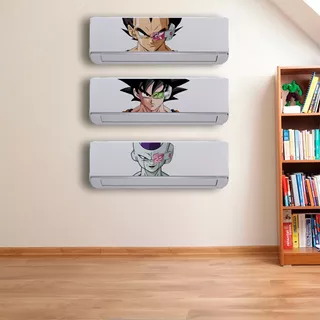 3 Vinilos Traslucidos A Color Para Minisplits  Dragon Ball 