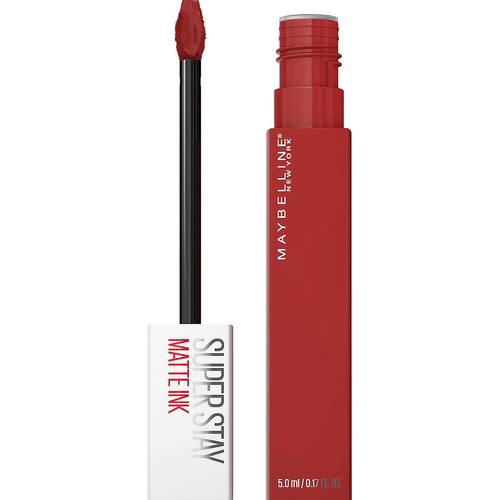 Maybelline Labial Matte Ink Superstay De Larga Duración Acabado Mate Color Hustler 335