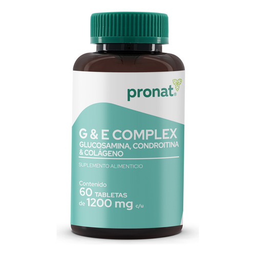 Glucosamina, Condroitina, Colágeno G Y E Complex 60 Tabs Pro