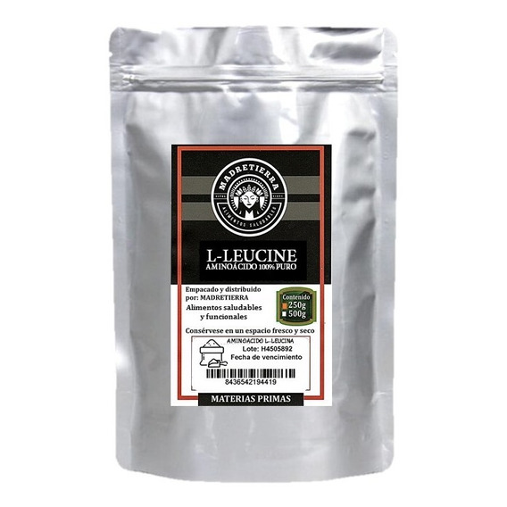 L-leucina 100% Pura X250g (1/2 Libra) En - g a $163