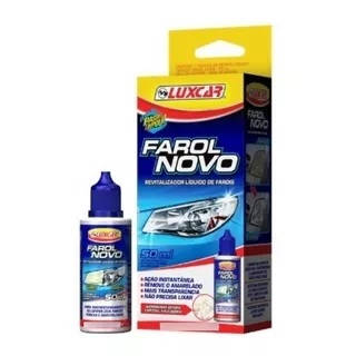 Farol Novo Luxcar Limpa Farol Revitalizado