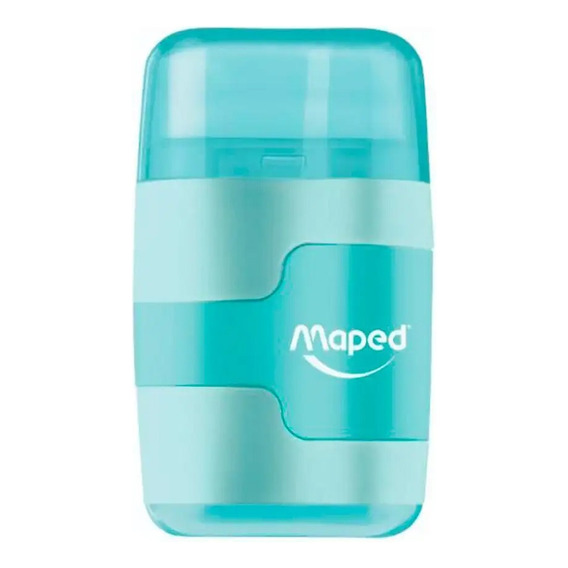 Sacapuntas Maped Pastel Doble Con Goma Y Depósito Colores 