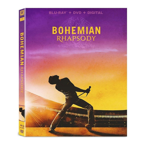 Bohemian Rhapsody Freddie Mercury Pelicula Blu-ray + Dvd