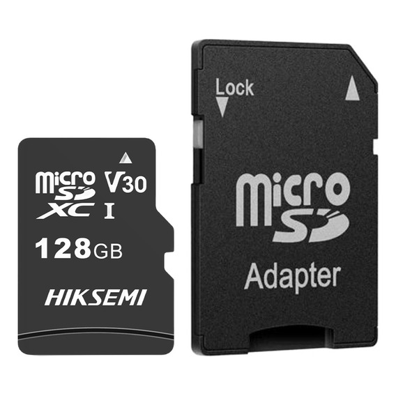Memoria Micro Sd 128 Gb Hiksemi Con Adaptador Hs-tf-c1