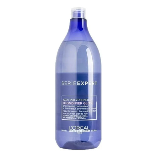 Shampoo L'Oréal Professionnel Serie Expert Blondifier Gloss en botella de 1.5L por 1 unidad