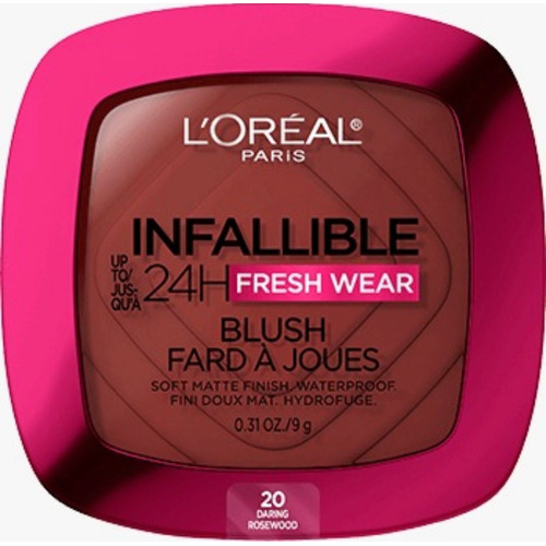 L'oréal | Infallible 24h Fresh Wear Soft Matte Blush Tono del maquillaje 20 daring rosewood