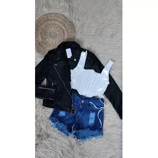 Campera Yd Importada Dama Mujer Ecocuero Envió Gratis