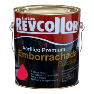 Tinta Acrilica Emborrachada 3,6l Premium 