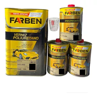 Kit Barniz 890 Farben Con Cat X 7,5 Cerámico Alta Perfomance