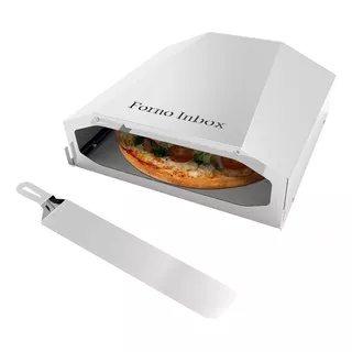Forno De Pizza Para Fogão Inbox Portátil Saro Em Aço Inox