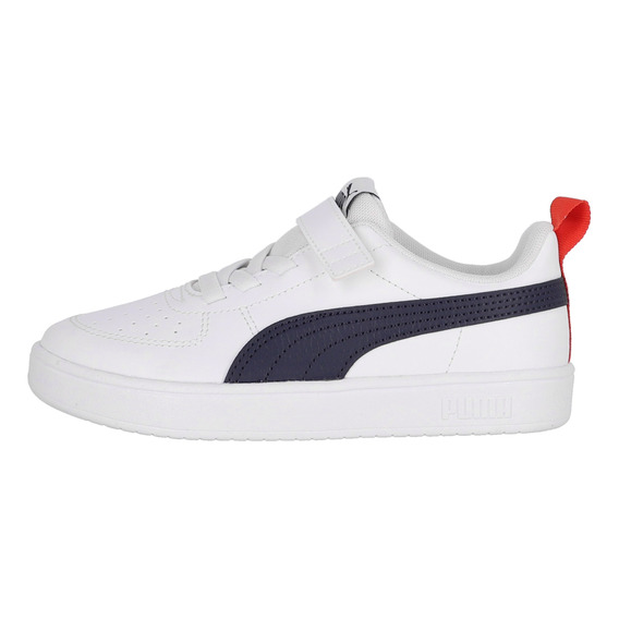 Zapatilla Puma Rickie Niño White/peacoat