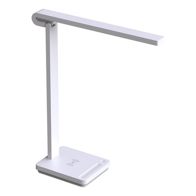 Lampara De Escritorio Led Amadea Blanca Carga Cel Tl500b Mks Blanco Blanco