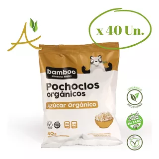 Pochoclos Organicos Azucar Organico Pack X 40g - Bamboo