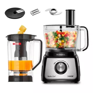 Multiprocessador Mondial Turbo Chef 5 Em 1 Mpn-01-b