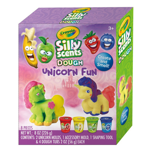 Crayola Silly Scents Masas Olor Frutas Set Unicornio Color Multicolor